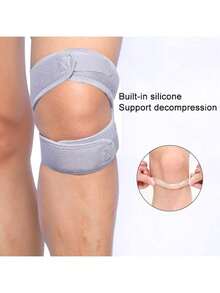 Rodillera ajustable con tela de malla transpirable y diseño ergonómico, adecuada para baloncesto, ciclismo y deportes al aire libre, proporciona un soporte de compresión estable. - Multicolor - Ver 13