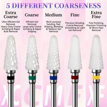 1pc Nail Drill Bit Professional Nail File For Gel Removal - Multicolor - View 3