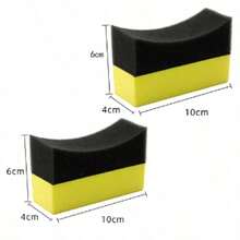 2 miếng bọt biển dùng để rửa và đánh bóng xe hơi - A - Xem 6