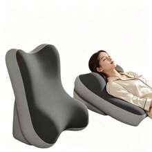 1pc Adjustable Detachable Ergonomic Memory Foam Wedge Pillow, Inclined Leg Support Cushion, Multifunctional Backrest Pillow For Bed, Sofa, Reading, Travel, Bedroom - one-size - View 8