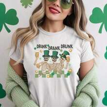 Dolly Parton Custom T-Shirt: Courage, Strength And Lipstick - 白色 10 - 查看 7