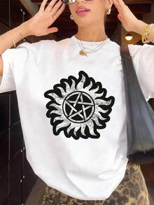 Women T-Shirts - White - View 3
