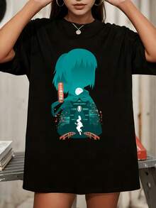 Women T-Shirts - Black - View 6