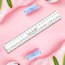 Personalized Acrylic Ruler | Vibrant Illustrated Design, Durable, Ideal For Students And Teachers, Modern Design, Fun Graphics, High-Quality Craftsmanship, Suitable For Boys And Girls - A - View 12