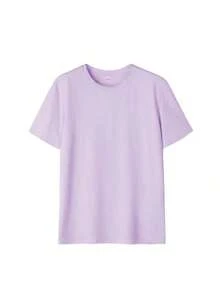 Camiseta casual para mujer, con estampado de anatomía del cerebro y el corazón, corte holgado y oversize, estilo callejero de cuello redondo y manga corta, adecuada para ir al trabajo, viajes urbanos, salidas de verano, reuniones con amigos, brunch de fin de semana en color negro - Púrpura malva - Ver 3
