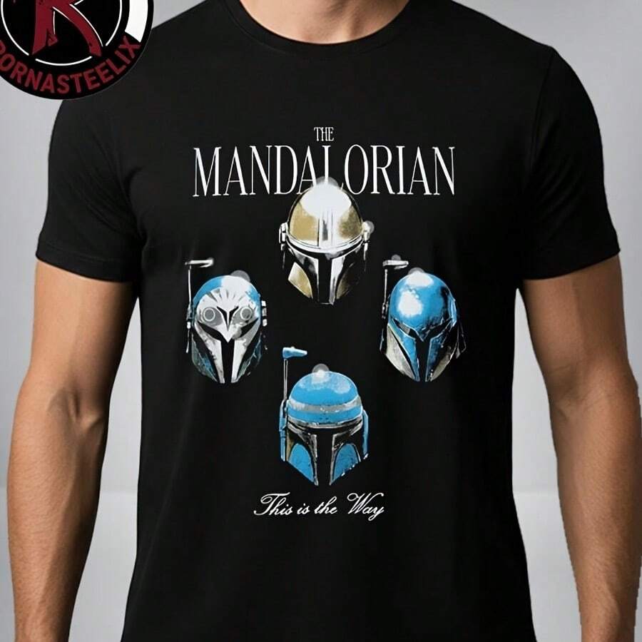 Starss Warsss Mandalorian Rhapsody Starss Warsss Day 2026 Unisex T Shirt - Black - View 1