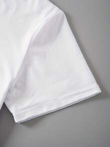 100% cotton Playera estampada de abuela bendecida, camiseta de manga corta cuello redondo casual para el Día de la Madre, top de ropa de mujer para primavera y verano - Blanco 2 - Ver 3
