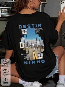 Women T-Shirts - Black - View 4