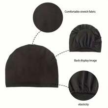 Women's Solid Color Headband - Minimalist, Elastic, Fashionable Versatile Casual Headscarf, Soft Comfortable Multi-Use Daily Hair Care Cap, Sleep Hair Care Cap, Soft Texture - Multicolor - View 2