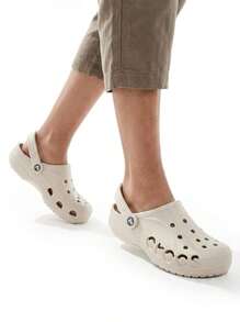 Crocs Dép bít mũi Baya Unisex Cobblestone 10126-2V3 - Đá cuội - Xem 1