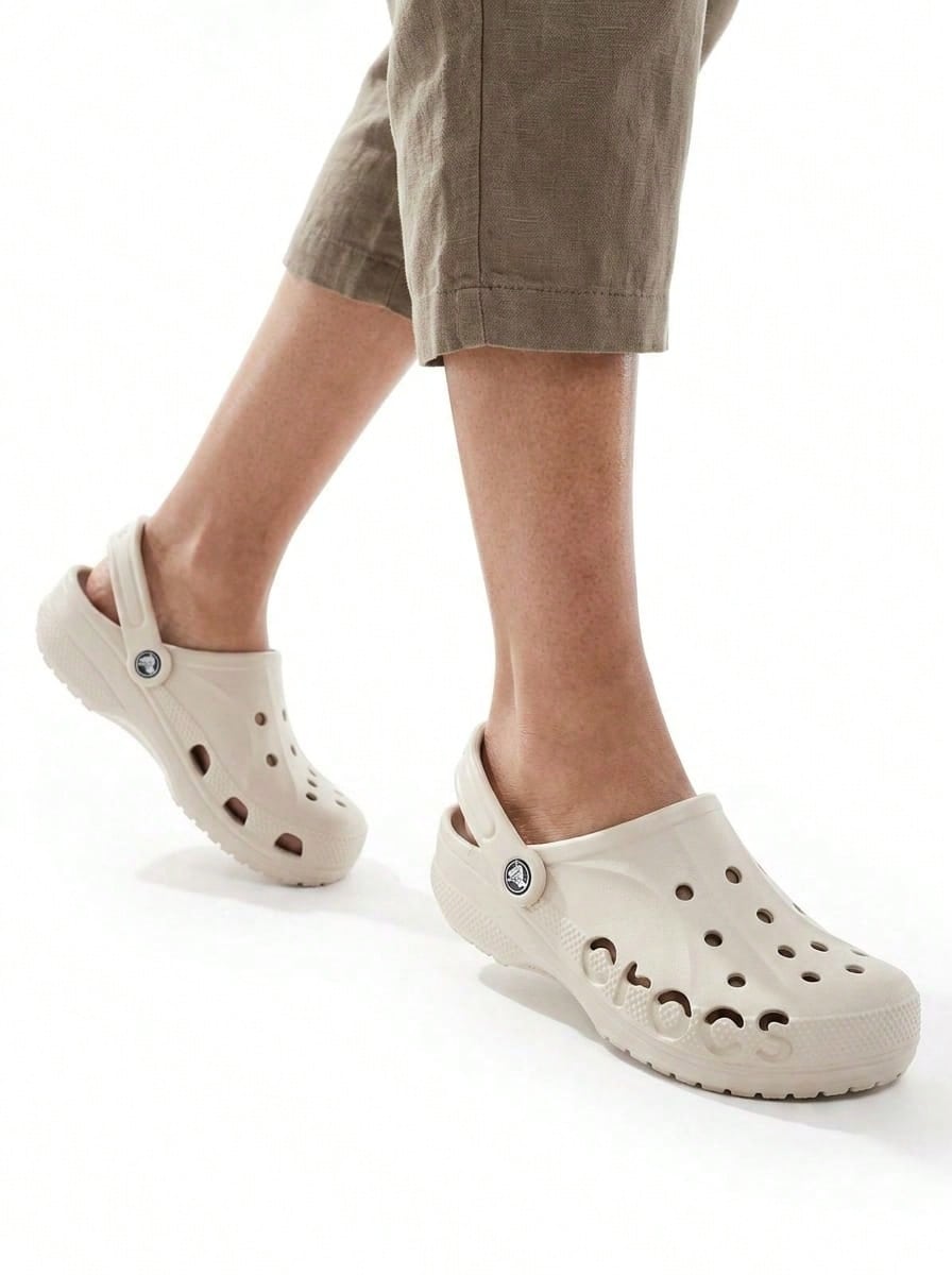 Crocs Dép bít mũi Baya Unisex Cobblestone 10126-2V3 - Đá cuội - Xem 1