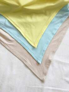 3 piezas Conjunto informal de verano de 2 piezas para mujer con parte superior de hombro asimétrico y bajo asimétrico, adecuado para volver al colegio, té de la tarde, casual, invitada a boda en la playa, brunch de graduación, Día de San Patricio, - Multicolor 9 - Ver 6