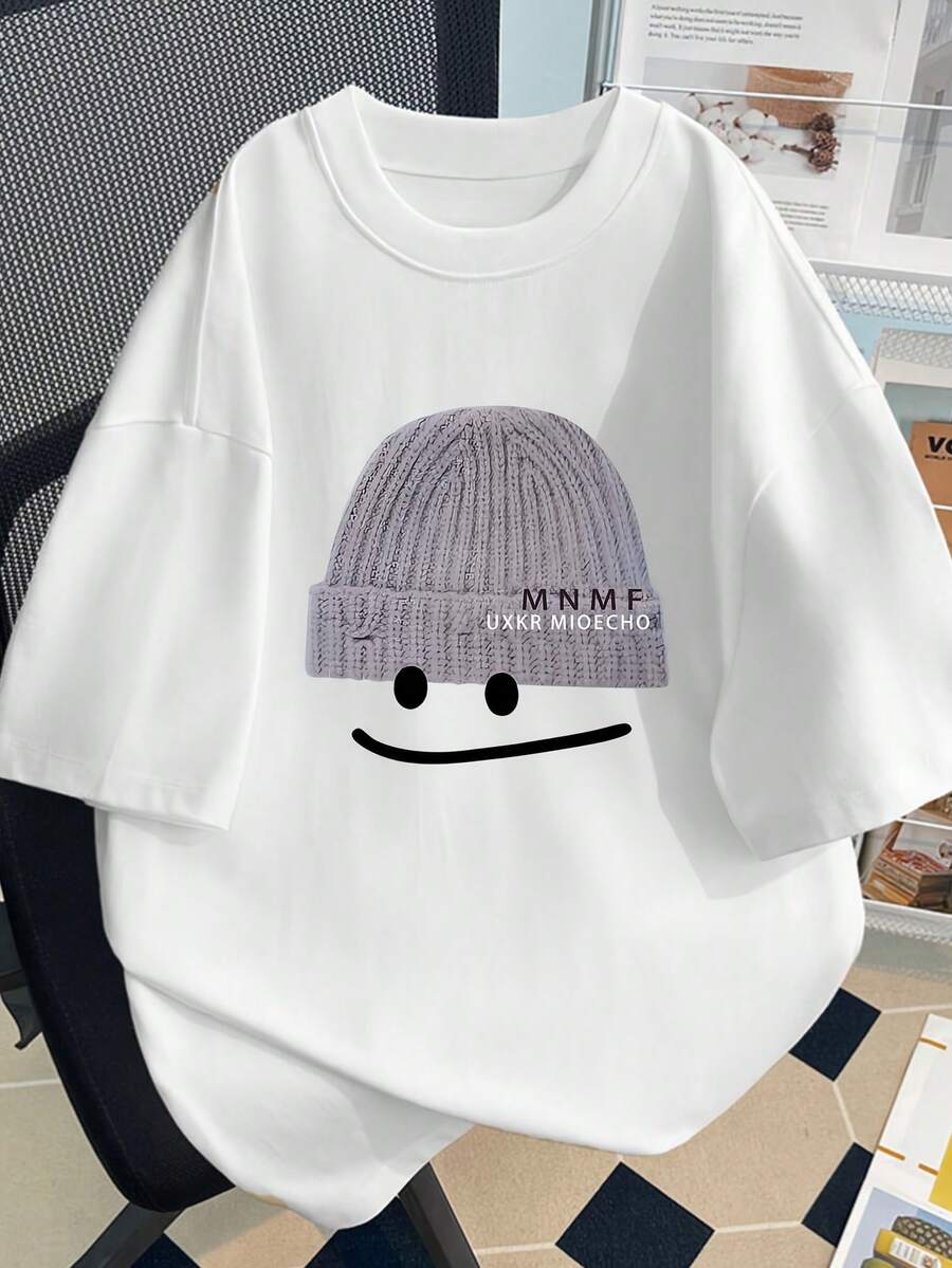 Women's T-Shirt For Spring And Summer - White - View 1