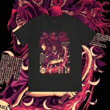 Camiseta de Yoriichi Tsugikuni, anime japonés, gráfico T1EE220g Cla-ssic Cotton T-Shirt - UniS-ex - The Shirt You A-lways NeededSuitable for all people, whether woM-en or M-enhigh-quality durable fabric suitable for all seans,ft to the touch but built to lastBreathabletops woM.en fall outfiT.S for woM.en vaC.Ation outfiT.S woM.en Easter, St. Patrick's Day costume - Negro - Ver 1