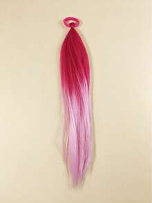 1 pieza Scrunchie de pelo ombré, adecuado para uso diario y fiestas - Multicolor - Ver 5