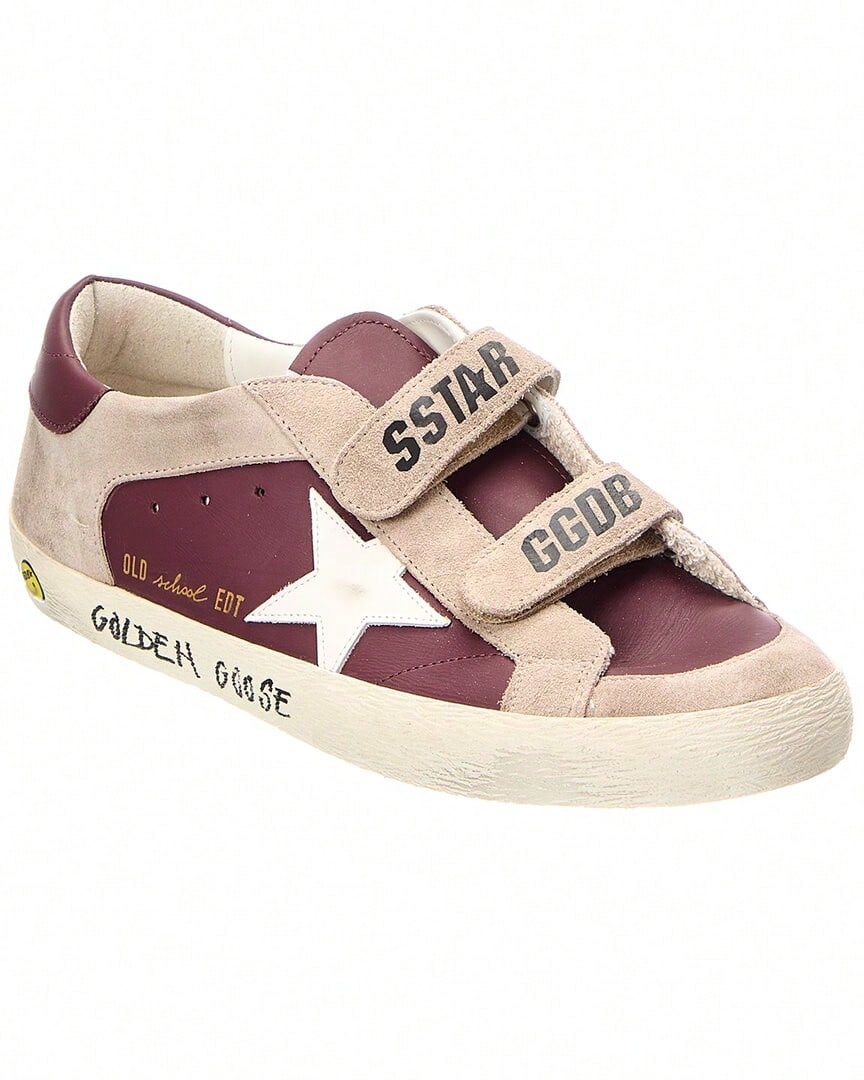 Golden Goose Leather & Suede Sneaker - Đỏ - Xem 1