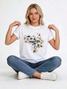 Women T-Shirts - White - View 11