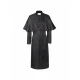 Black Priest's Cloak (with a Cross)