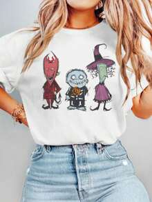 Women T-Shirts - Black - View 2