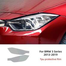 3 Series GT F30 F31 F34 2012-2020 高光煙燻黑 TPU 大燈 PPF 保護膜 預切防刮保護膜套裝 - B - 查看 12