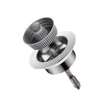 Stainless Steel Sink Strainer, Universal Kitchen Sink Drain Filter, Vegetable Washing Basin Drain Stopper, Sink Drain Plug - Multicolor - View 9