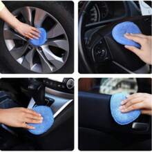 10 miếng mút bôi sáp bằng sợi microfiber, dụng cụ bôi sáp xe hơi, miếng mút đánh bóng và làm sạch chi tiết cho xe hơi (đường kính 5 inch) - Miếng bọt biển đánh sáp - Xem 7