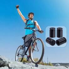 4pcs Aluminum Alloy Bullet-Shaped Tire Valve Caps, Suitable For Cars, SUVs, Trucks, Bicycles, Motorcycles (Random Color) - A - View 2