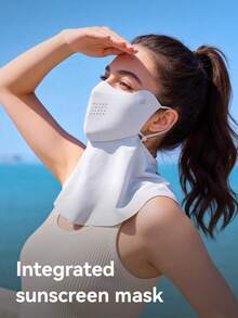 1个GOLOVEJOY透气防晒耳挂式口罩，透气面罩，防风防尘，适合户外活动、骑行和高尔夫等场合。 - 彩色 - 查看 10