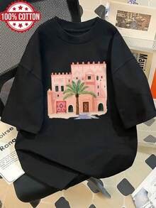 Women T-Shirts - Black - View 1