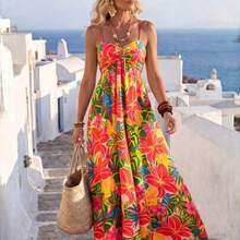 Women Long Dresses - 彩色 - 查看 1