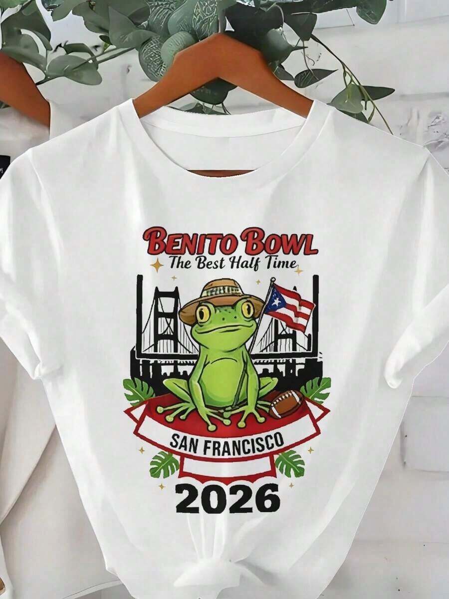Camiseta Moderna Minimalista para Mujer, Casual de Verano, Top de Moda para Uso Diario, Regalo Perfecto para el Día a Día - Blanco - Ver 1