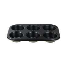 Set Of 3 Muffin Tins, Each 26.5x18.5x3 Cm, Carbon Steel, Non-Stick, For Muffins And Pastries, EXPERT San Ignacio - View 3
