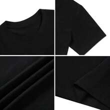 Cat Y2k T-Shirt, Unisex Vintage Graphic Tees, Gothic Grunge Y2k Emo Style, Amity  Style Clothing, Streetwear For Men And Women XSYX - 黑色 - 查看 4