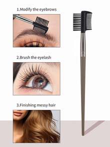 Bộ cọ trang điểm 20 món cán nâu, bao gồm cọ phấn phủ lớn, cọ nền, cọ má hồng, cọ tạo khối, cọ tán phấn mắt, cọ kẻ lông mày, bông mút trang điểm, bộ dụng cụ trang điểm hoàn chỉnh dành cho người mới bắt đầu. - màu nâu - Xem 8