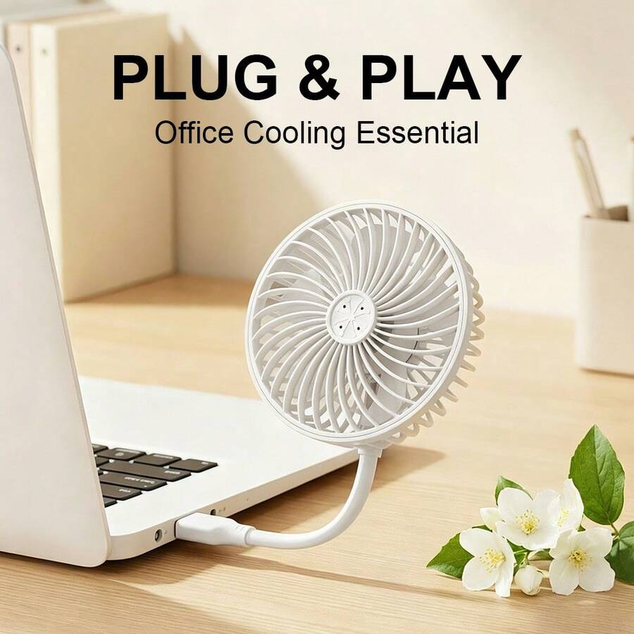 Perlengkapan Musim Panas: Kipas Mini Portabel USB, Kipas Pendingin Pribadi dengan Aliran Udara Kuat, Kipas Aromaterapi Mini dengan Fungsi Pemurnian Udara, Cocok untuk Kantor, Rumah, Perjalanan, Pantai, Dalam/Luar Ruangan, Asrama, Penggunaan Pendingin Mobil, Desain Tenang