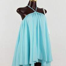 Women Midi Dresses - Blue - View 5