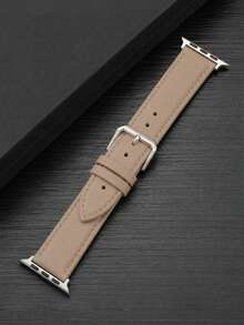 1件經典卡其色智慧手錶錶帶，相容 38mm、40mm、41mm、42mm、44mm、45mm、46mm、49mm Series Ultra 11 10 9 8 7 SE3 6 5 4 3 2 1，優雅商務錶帶，極簡風格替換錶帶，適合日常商務、派對、戶外、旅行，男女通用，絕佳禮物 - 卡其色 - 查看 4