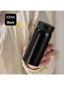 1pc 200ml Compact Mini Water Cup, Stainless Steel Water Bottle, Portable Pocket Cup, Outdoor Sports Water Bottle, Suitable As Gift For Friends - Multicolor - View 10
