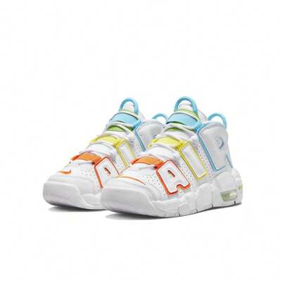 Nike 耐克青少年款 Air More Uptempo BG 休闲中帮运动鞋 FJ4624-100
