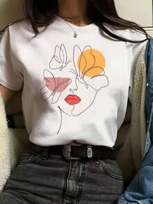 Vintage T-Shirt Of A 90s Rap Legend, Comfortable Colors - Putih 4 - View 6