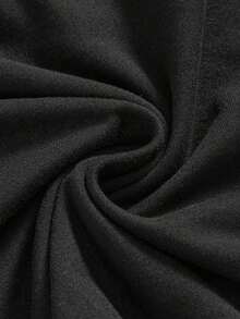 Top casual ajustado sin tirantes negro para mujer, adecuado para el verano - Negro - Ver 3