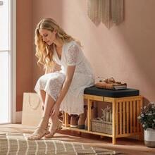 Storage Benches & Ottomans - Natural Color - View 2
