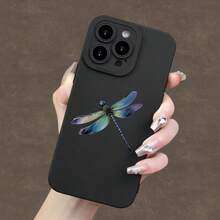 Funda para Teléfono - Diseño 2D Plano BX01080 con Patrón de Mariposas - Ojo de Ángel con Pintura Esmerilada - Sin - Blanco - Ver 3