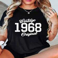 Women's Plus Size T-Shirt With Year Of The Horse 2026 Graphic Print | Casual Crew Neck, Medium Stretch Fabric, Ideal For Spring/Summer, Versatile For Everyday Wear, Shopping, Parties And Commuting. - 軍綠色 - 查看 4