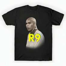 R9 Joga Bonito Football Love T-Shirt unisex de la de algodón puro de alta densidad de 220 g. C-AmiS-eta uniS-ex 100 % aL-Godón de - Tejido de alta densidad. Apta para todo tipo de perS-onas, ya sean mujeres o hombres. Tejido duradero de alta C-Alidad apto para todas las estaciones, suave al tacto pero duradero. Tops transpirables. Conjuntos de otoño para mujer. Conjuntos de vaC-Aciones para mujer. Disfraz de Halloween para mujer. - Negro - Ver 6