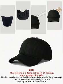 1pc Outdoor Embroidered "Dog Mom" Washed Baseball Cap, Adjustable Sun Protection Casual Hat Suitable For Spring/Autumn Travel, Versatile Unisex Sunhat, Y2K Style For Young People - A - View 9