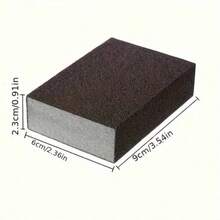 Multi Grit Diamond Sand Sponge Block Reusable Wet Dry Dual Use Polishing Sponge For Wood Furniture Finishing Metal Rust Removal Hand Sanding DIY Abrasive Tools - 彩色 - 查看 8
