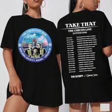 Take That The Circus Live Tour 2026 T Shirt - Black - View 1