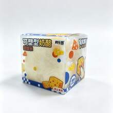 1 pieza Juguete apretable de queso, nueva textura y forma optimizadas, queso suave y apretable de color amarillo claro, disponible en varios colores, juguete de queso realista, juguete apretable súper divertido, varios juguetes apretables de comida realista, juguete antiestrés, regalo ideal para vacaciones, cumpleaños, Pascua, Halloween, Navidad - Multicolor - Ver 17
