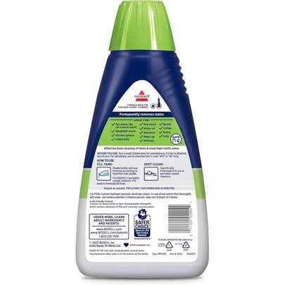 32 Oz Spot And Stain Formula For Portable Carpet Cleaners, OXY Pet Pro Formula For Deep Cleaning Carpets And Upholstery, Removes Dirt And Spots
